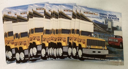 1983 GMC 5000, 6000, 7000 series brochures