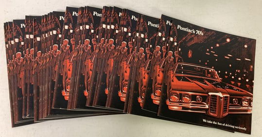 1970 Pontiac products brochures
