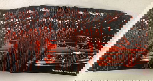 1970 Pontiac products brochures