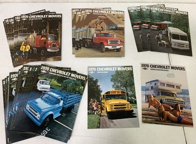 1970 Chevrolet Movers brochures