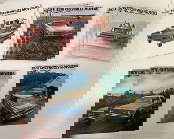 1970 Chevrolet Movers brochures