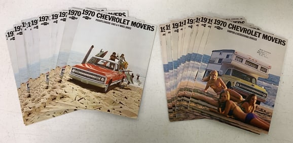 1970 Chevrolet Movers brochures