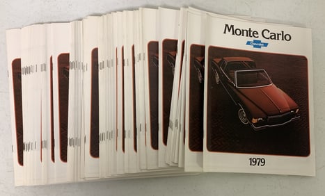 1979 Chevrolet Monte Carlo brochures