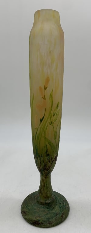 Daum Nancy art glass vase (1 of 7)
