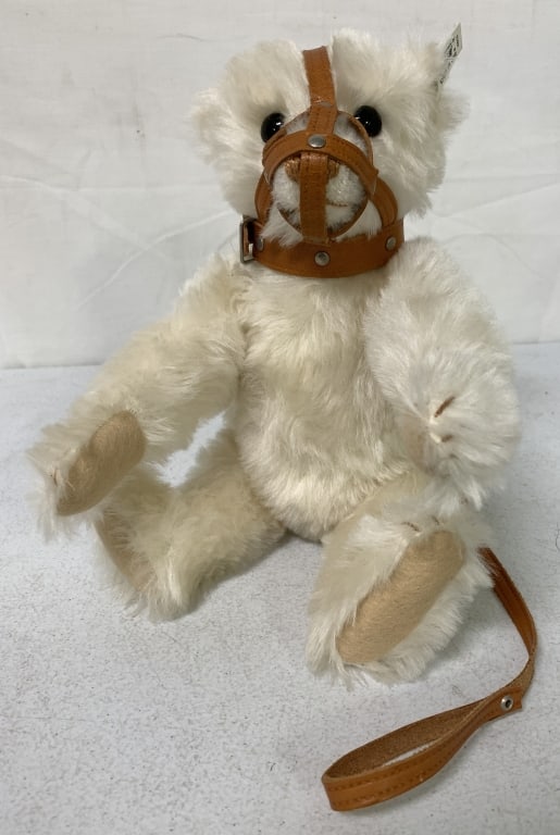 Stieff Circus Bear LED of 6000 pcs: cries when you shake it, no paper tag, 13" tall