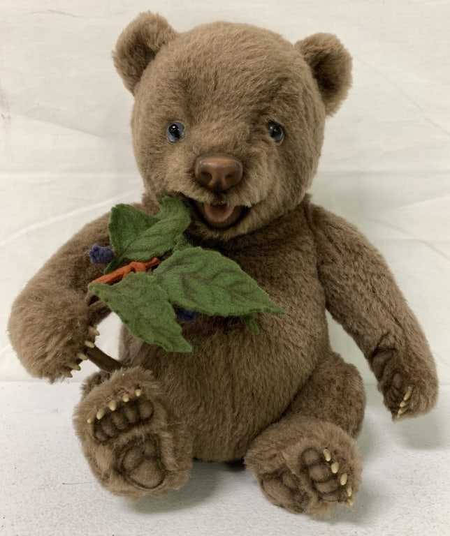 R. John Wright Tickles Baby Bear Collection: numbered 97/500, 13" tall