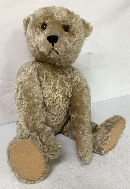 Vintage Jointed Mohair Teddy Bear (1 of 4)