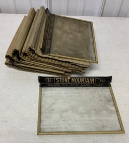 7 Stone Mountain cigar box store counter lids