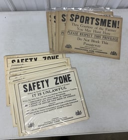 10+ PA Game Commission signs