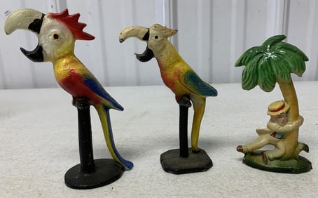 3 metal bottle openers