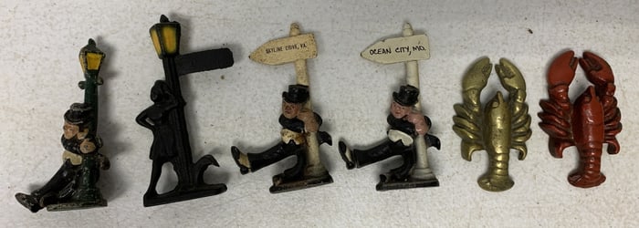 6 metal bottle openers