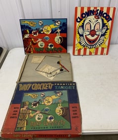 Davy Crockett Frontier Target in box