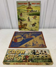 Crow Shoot and Straight Arrow Target game