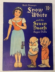 1939 Snow White & the Seven Dwarfs paper dolls