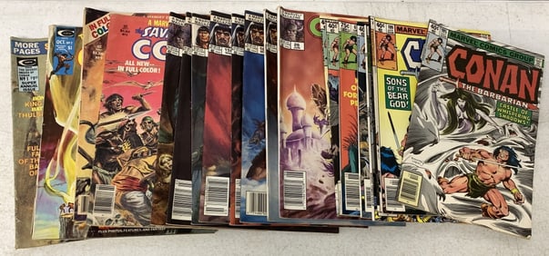 21 Conan comics and magazines