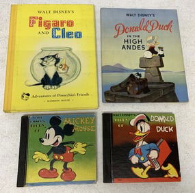4 Walt Disney books