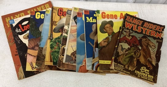12 Western comics and stories