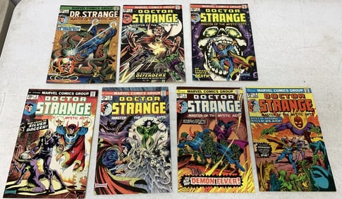 7 Marvel Dr. Strange comics
