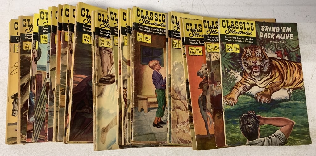 40 Classics Illustrated & Classics Illus. Jr. comi (1 of 6)