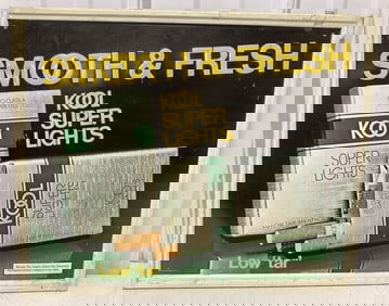 Kool Cigarettes metal sign