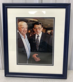 signed Joe Paterno photo