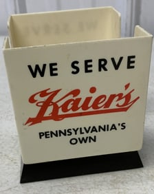 Kaier's coaster holder w/15+ coasters
