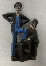 Mutt & Jeff cast iron bank