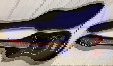 Heit deluxe guitar in case