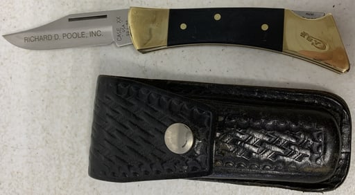 Case XX 59 L SS knife in sheath