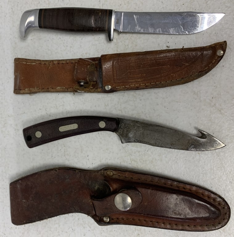 Schrade Old Timer 158 OT & Case XX 366 (1 of 3)