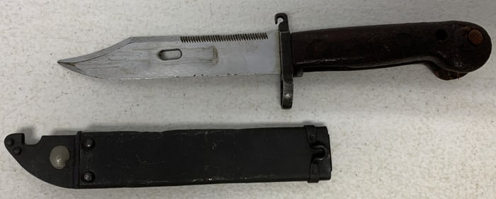 AK47 bayonet in sheath