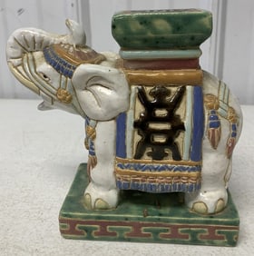 ceramic elephant plant stand