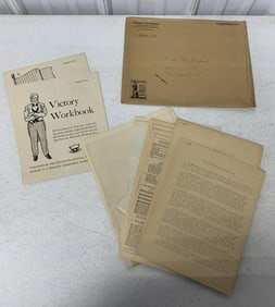 Treasury Dept. War Finance packet