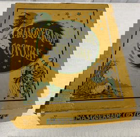 Masquerade costume in box