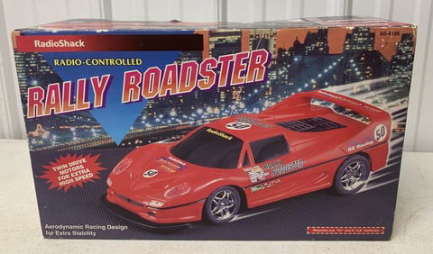 Radio Shack RC Rally Roadster in box