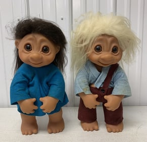 2 large 1979 T.H. Dam trolls