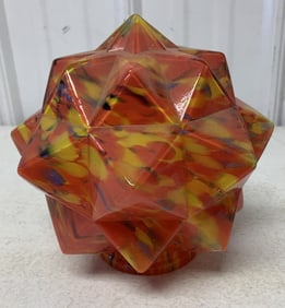starburst glass lampshade
