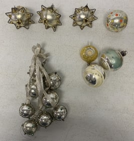 vintage Christmas ornaments and decoration