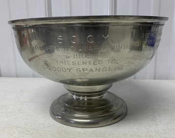 S.C.C.Y 1969 Achievement Award Winner trophy