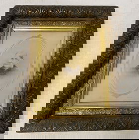 photo in ornate frame