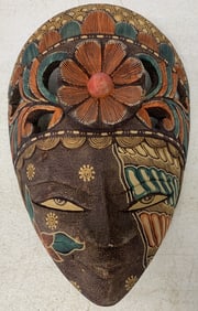 Indonesian wood mask
