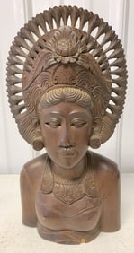 Balinese carved figure