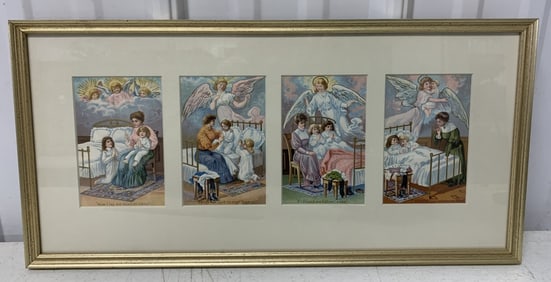 framed "Now I Lay Me Down To Sleep" prayer