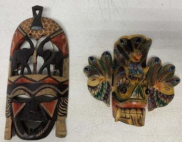 African and Sri Lanka masks