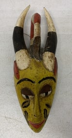 small Ivory Coast wooden mask