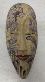 G.N. Semarajaya signed Balinese mask