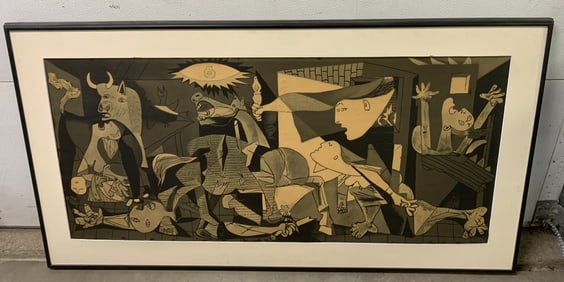 Pablo Picasso Guernica framed print
