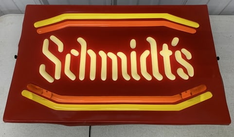 Schmidt's light up sign