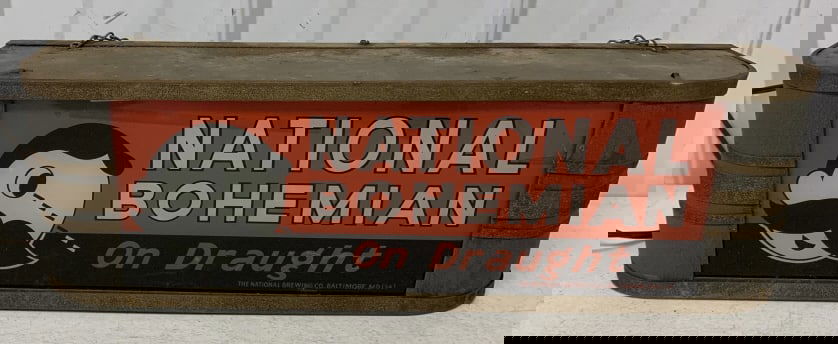 National Bohemian on Draught light up sign (1 of 10)