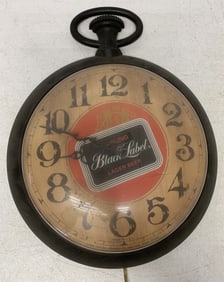 Carling Black Label Lager Beer clock